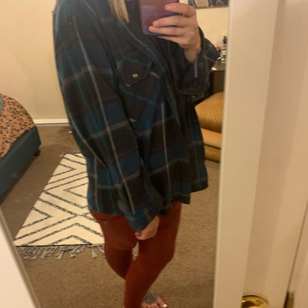 Men’s button up. So soft and cute! - Picture 6 of 7